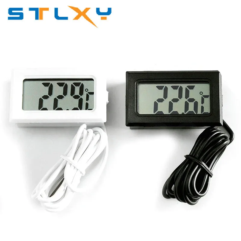 Mini LCD digital thermometer used for freezer temperature - 50-110℃ thumbnail 8