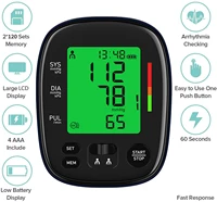 Home Sphygmomanometer without Voice Digital Cuff Sphygmomanometer with Accurate and Adjustable Upper Arm 2