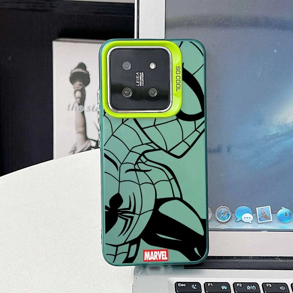 Spider-Man and Iron Man Design Phone Case