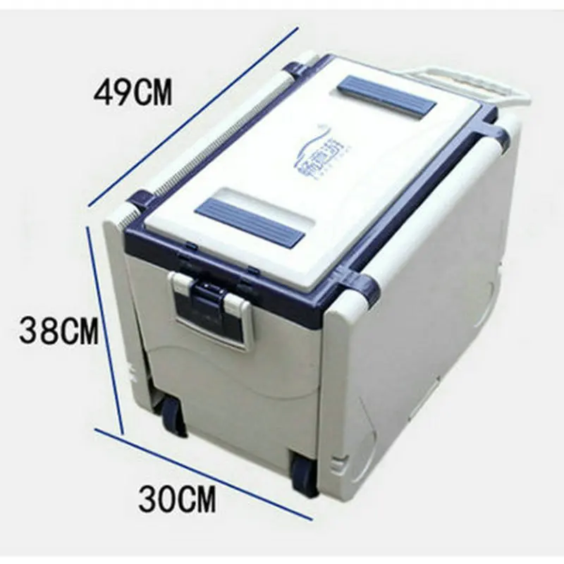 Multifunctional portable ice bucket cooler box camping table and chair outdoor ice cube refrigerated beverage beer storage
