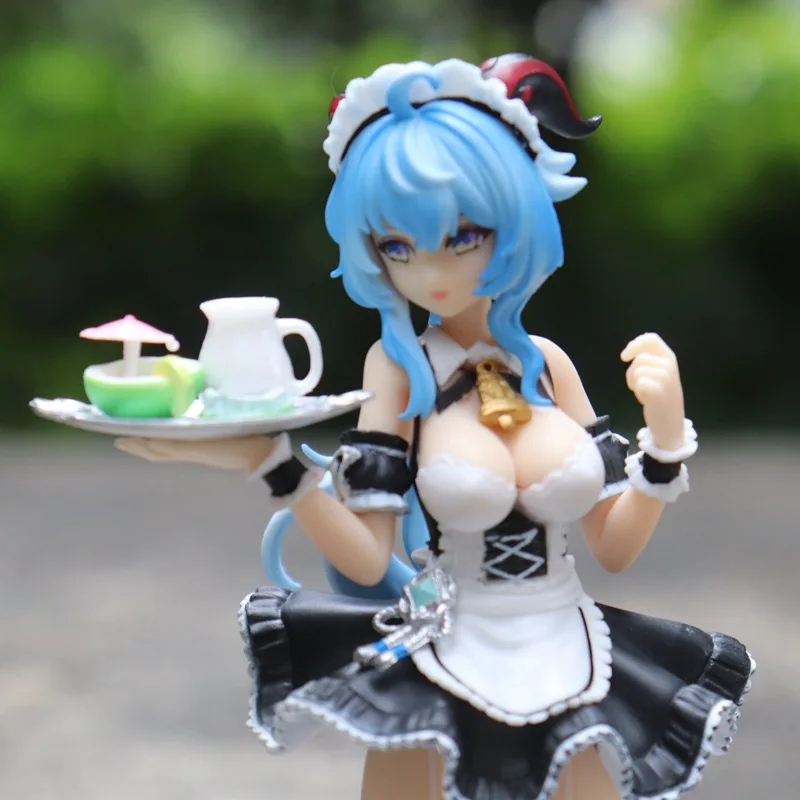 

GK оригинальный Бог, красивая девушка за луной, горничная Gan Yu лоток, стоящая осанка, фигурка, МОДЕЛЬ украшение для стола