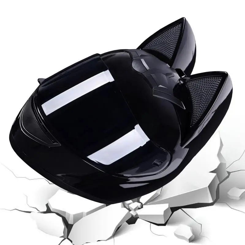 

Cat Ear Helmets Adult Motorcycle Helmets For Adults Cute Cat Ear Motorcycle Helmets All Season Full Helmets For Women Racing
