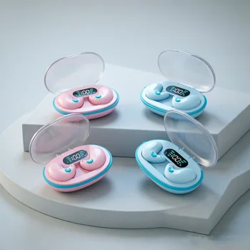 Auricolari TWS Auricolari wireless Cuffie con riduzione del rumore Auricolari Bluetooth per sport, giochi e sonno per tutti gli smartphone