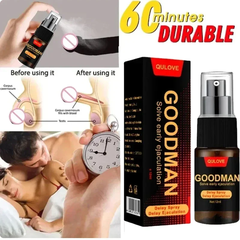 Sex Delay Spray Man Lasting 60 Minutes Penis Enlargment Oil External Use Anti Premature Ejaculation