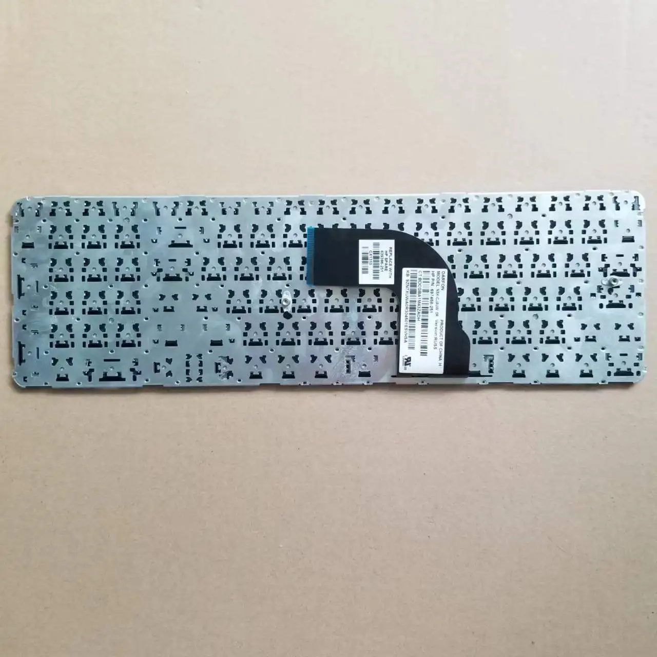 New Russian Keyboard For HP Pavilion DV7-7000 DV7-7100 DV7-7200 DV7-7300 No backlit Black RU NSK-CJAUW 697458-251