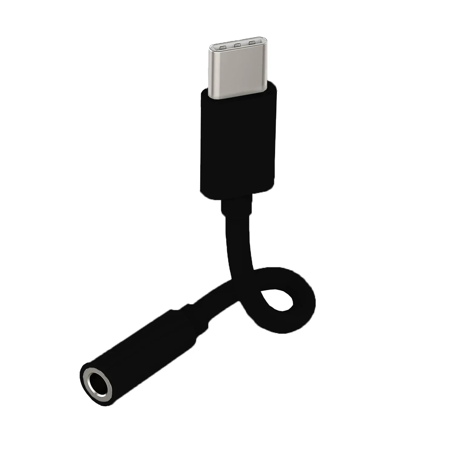 USB Type-C to 3.5mm Earphone Adapter and Audio Cable Converter