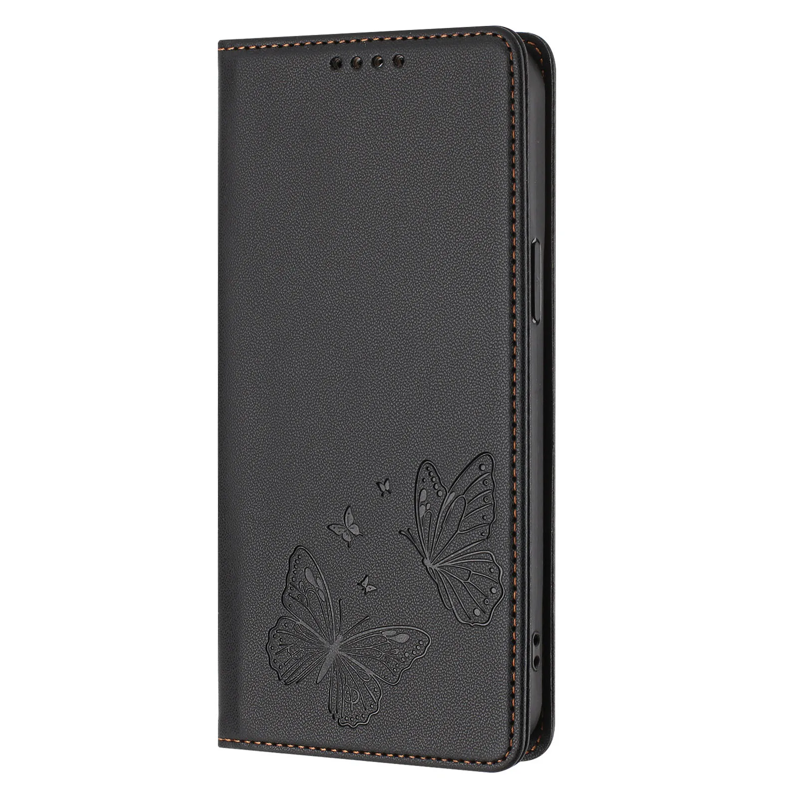 Elegant Butterfly Magnetic Leather Phone Case Cover