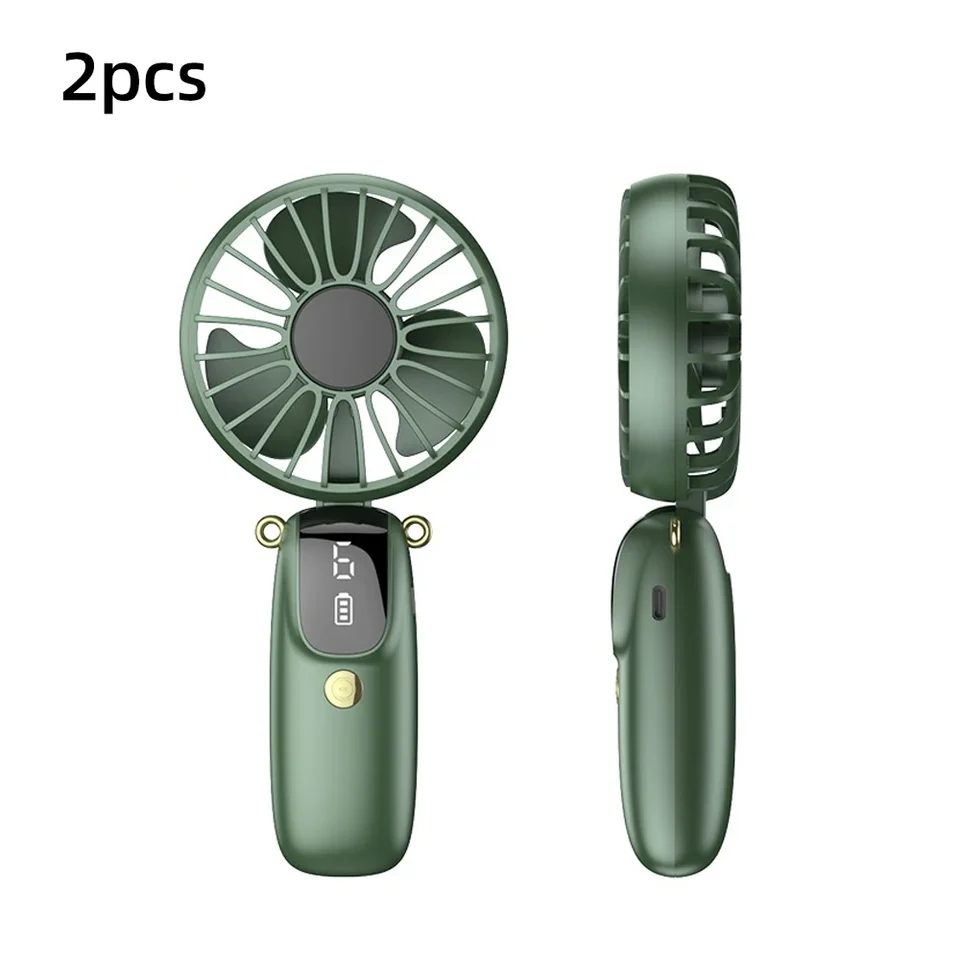 Portable Rechargeable Neck Hanging Mini Fan