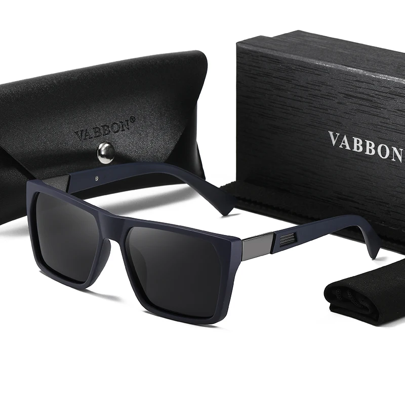 New Square Sunglasses Men's Anti-uv Sunglasses Fashion Polarization Car 1084