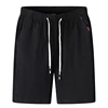 Summer Linen Shorts Men Casual Shorts Trunks Fitness Beach Shorts Man Breathable 100% Cotton Short Trousers 3