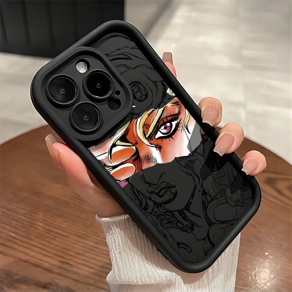 Anime JoJo Steel Ball Run Soft Phone Case - Stylish Protective Back Cover