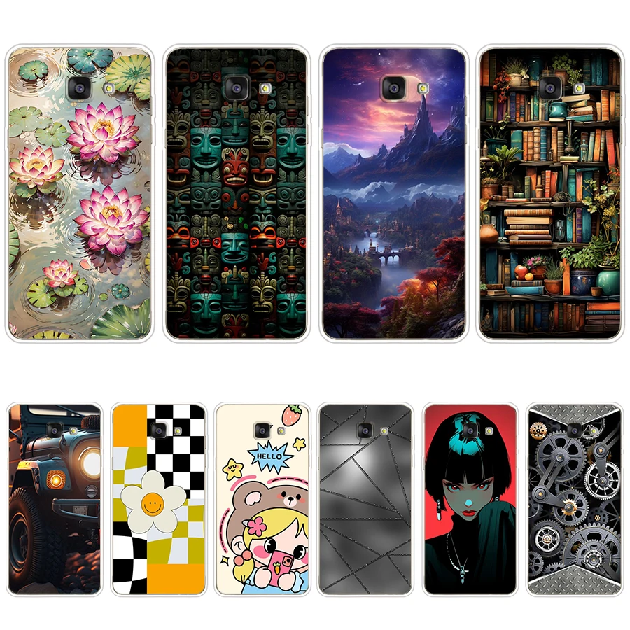 S3 Colorful Song Custodia Morbida In Silicone Tpu Cover Per Samsung Galaxy A3 2016/A5 2016/A7 2016