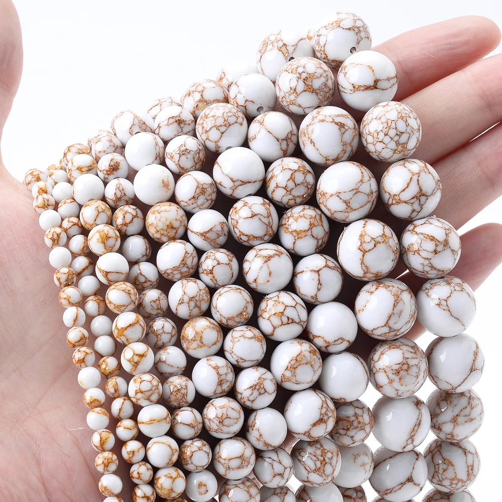 Vibrant Natural Gemstone Round Loose Beads for Handmade Jewelry Crafting