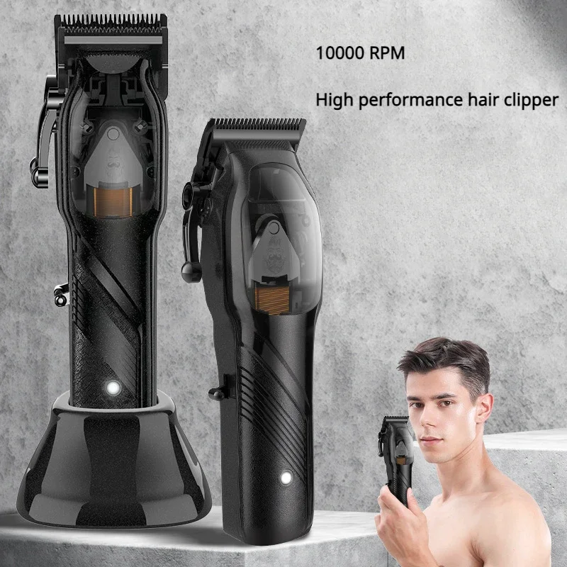 

Resuxi New 10000 RPM High-speed Electric Hair Clipper for Hair Salons, High-power Men's Electric Hair Clippers for Home Use