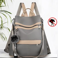 3 In 1 High Quality Anti-theft Backpack Women Waterproof Oxford Shoulder Bags School Bags for Teenager Girls Rucksack Travel Bag 1