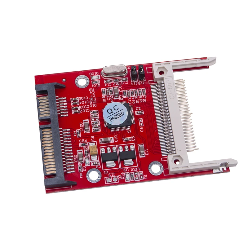 

CF Card to SATA Adapter Compact Flash Memory Card Type I II to 2.5inch Serial ATA HDD Hard Disk Drive Converter