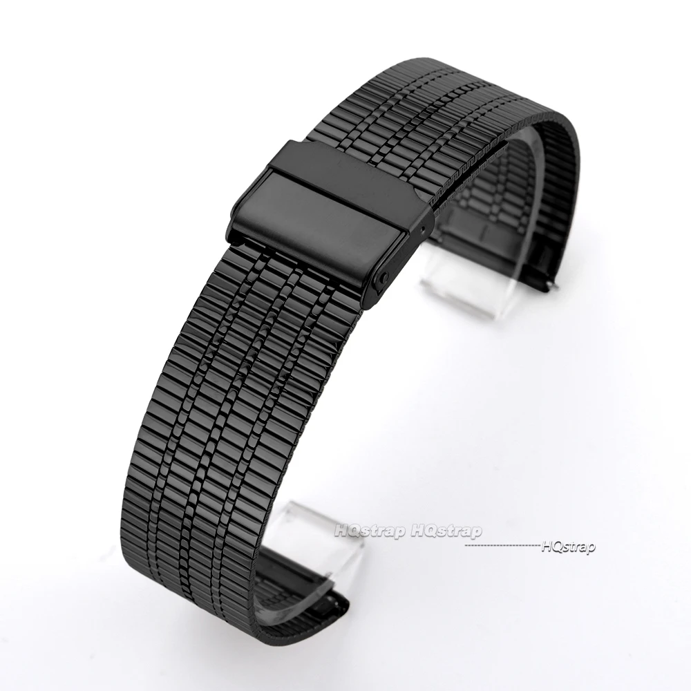Elegant Stainless Steel Quick Release Watch Strap Bracelet - Universal Replacement Belt