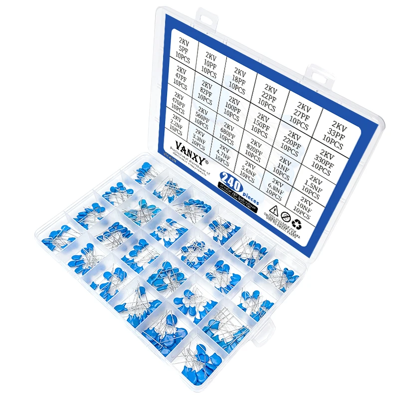 20pcs High voltage Ceramic Capacitor 2KV 15PF-10NF ceramic capacitor