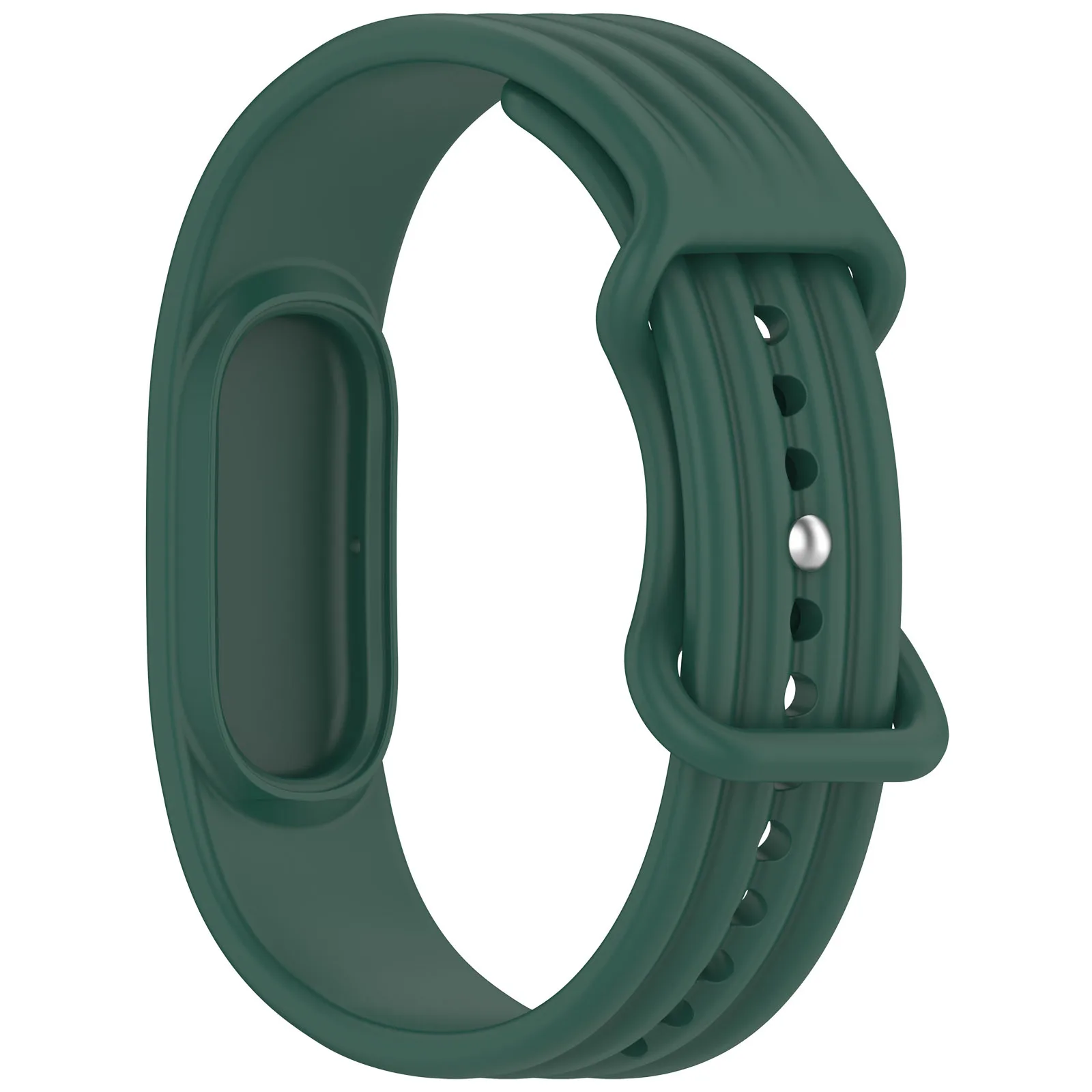 Premium Silicone Fitness Tracker Band - Breathable Replacement Strap in Assorted Colors