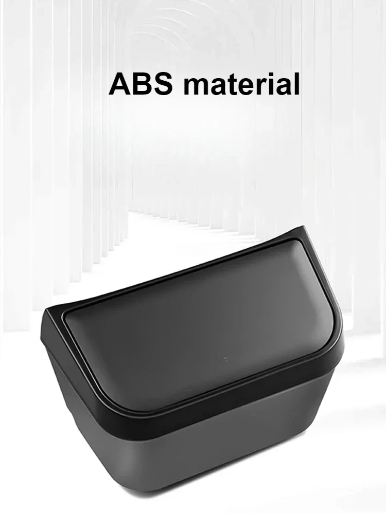For Toyota Sienna-Car Trash Can TPE Second Row Storage Box Waterproof Interior Modification Accessories