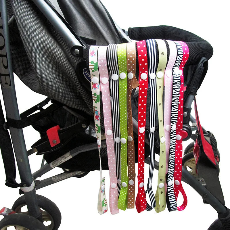 

60cm*1.5cm Baby Anti-Drop Hanger Belt Holder Toys Stroller Strap Fixed Anti-Lost Car Pacifier Chain For Baby Stroller Supplies