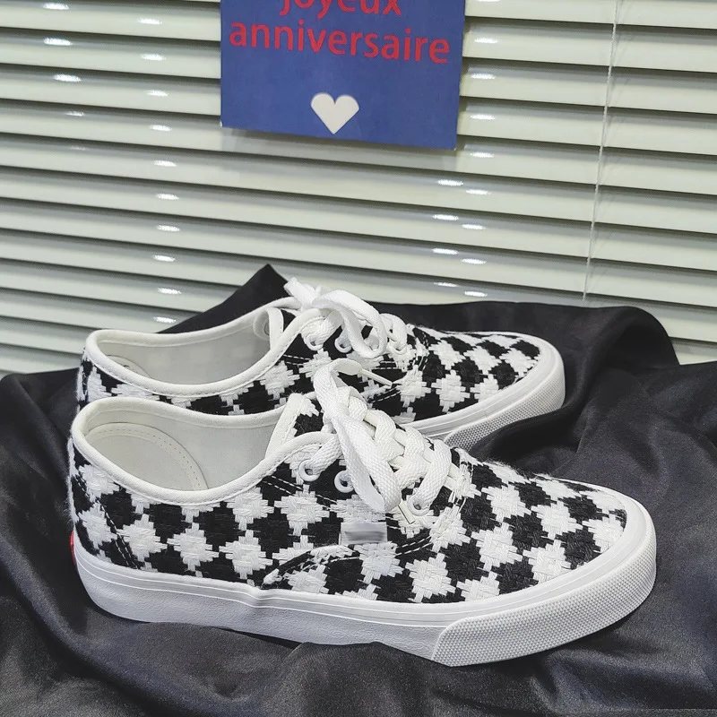 

Linen Canvas Women Shoes Braided Women's Flat Shoes Trendy Designer Vulcanized Shoes for Women 2023 Comfortable Ladies Sneakers