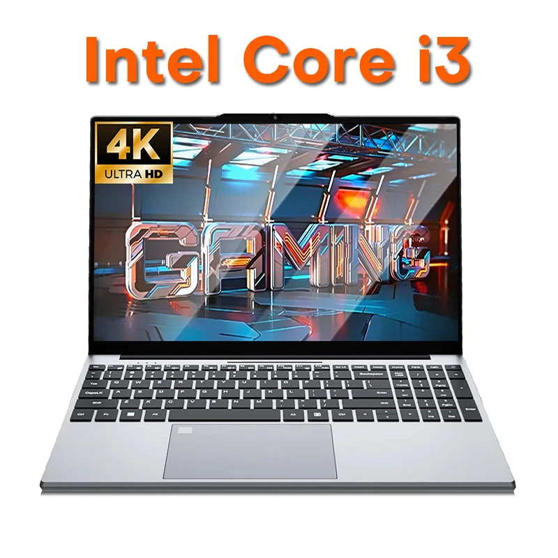 15.6”Intel Core i9 10980HK/i3 6100U Gaming laptop Windows 11 16GB RAM 1TB 2TB SSD Fingerprint Unlock Computer Backlight Office