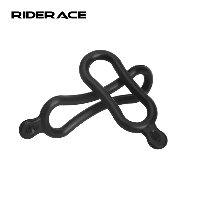 4pcs Compact Silicone Rubber Ring Bicycle LED Headlight Flashlight Head Fixing Parts Band MTB Bike Cycling Accessories RR7395 bicycle headlight strap