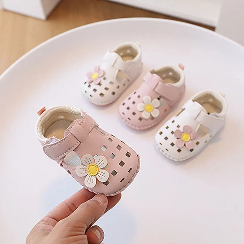 Sandalias Kid Sandals Garden Shoes Summer New Soft Sole Walking Shoes Princess Shoe Baby Shoe Kid Girl Baby Items
