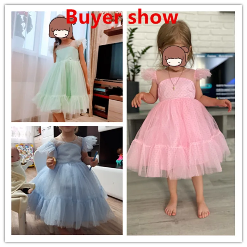 4-10 Yrs Fancy Baby Girls Dress New Year Party Evening Gowns Elegant Princess Dress Ball Gowns Wedding Kids Dresses For Girls, girls dress, maxi dress, princess costume