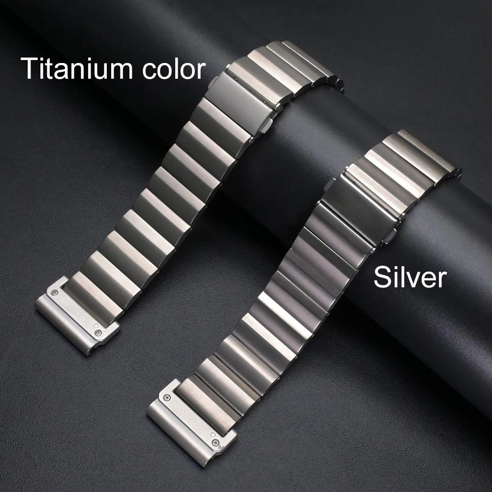 Premium Titanium 26mm Watch Band Bracelet Wrist Strap