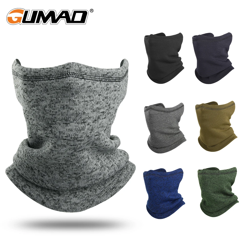 Cold Weather Neck Warmer Gaiter Winter Fleece Face Cover Cycling