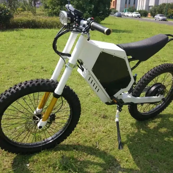 Electric Dirt Bike 5000w 8000w 10000w 12000w 20000w High Power Bike Lithium Battery Electric Bicycle Frame Adult