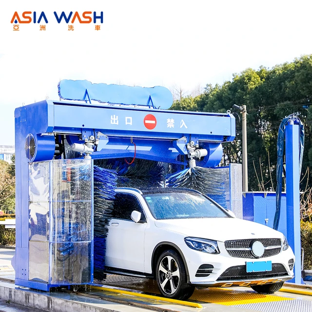 Fully Automatic Dump Car Washing Machine High Quality Cleaning Result Roll Over Car Wash Machine with Small Space - Image 6