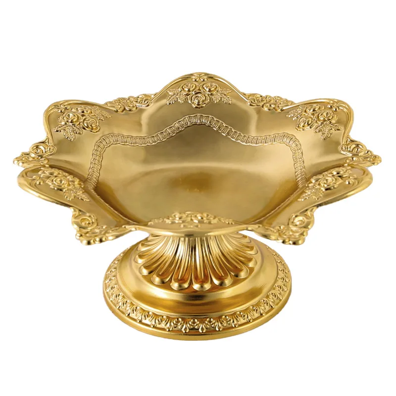 Household metal fruit bowls, small fruit bowls, tribute before Buddha, lotus bowls, snacks for Buddha, living room coffee table. 5
