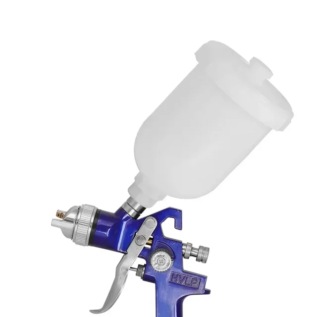 300ML Plastic Spray Paint Cup Sprayer Cup Threaded Connector For H-2000 R-100 HVLP Spray Paint Tool For Spray Gun Parts 3