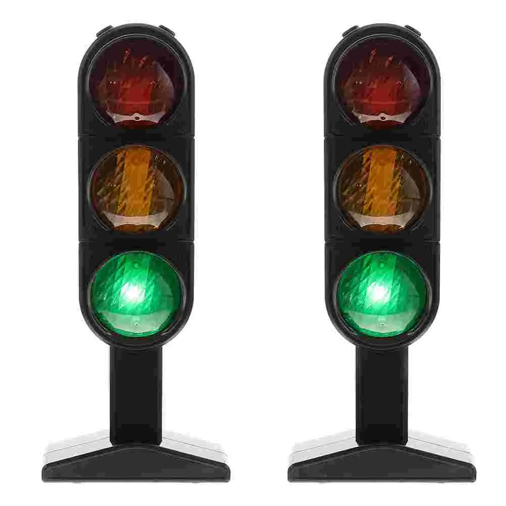 Funny Kids Simulation Traffic Light Model Road Safety Toy Traffic Safety Education Props Early Signal Light Toy Model