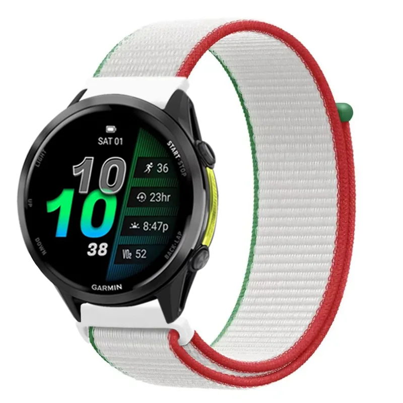 Nylon Loop Strap - 22mm/20mm Flag Style Fashion Band