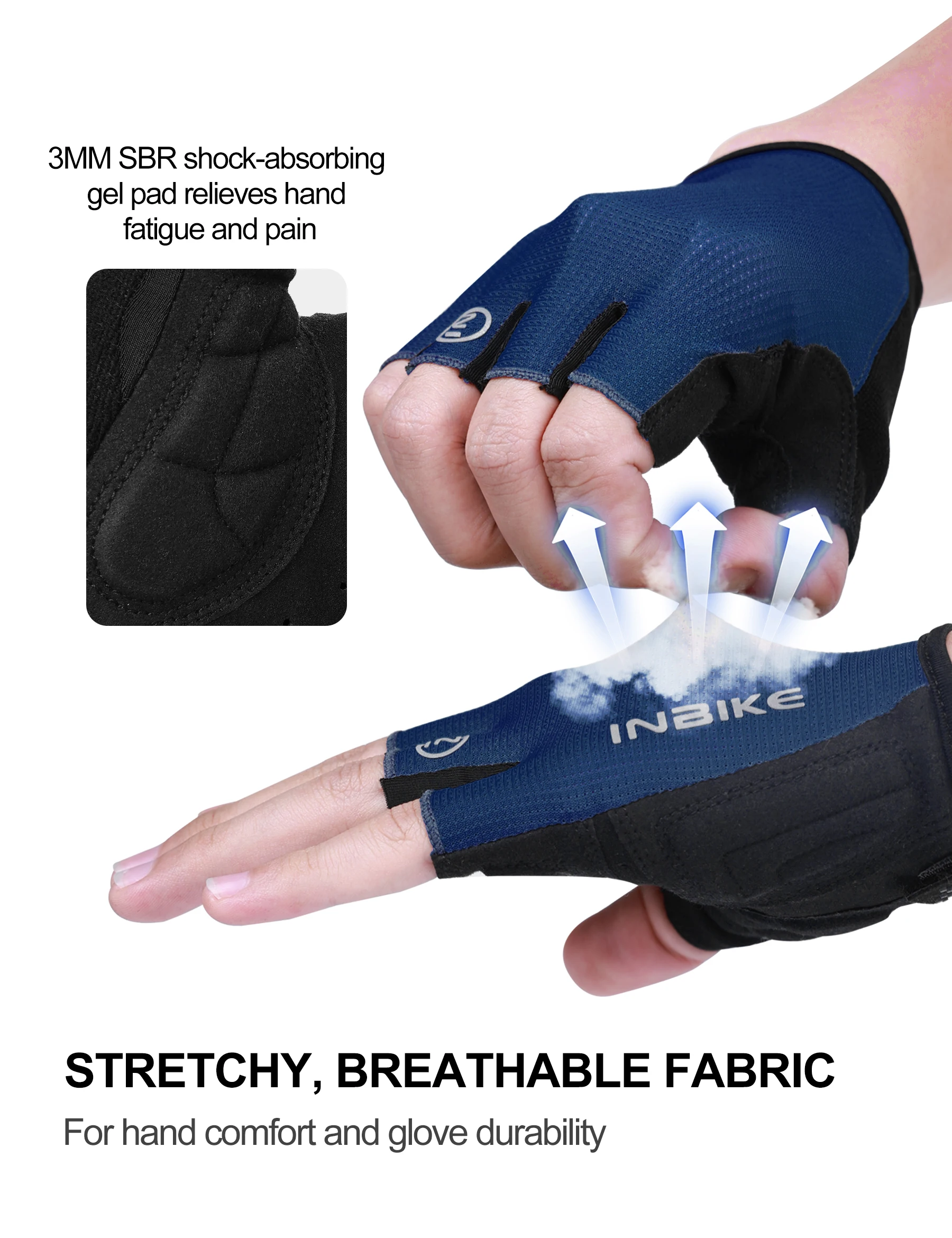 Half Finger Breathable Cycling Gloves 2