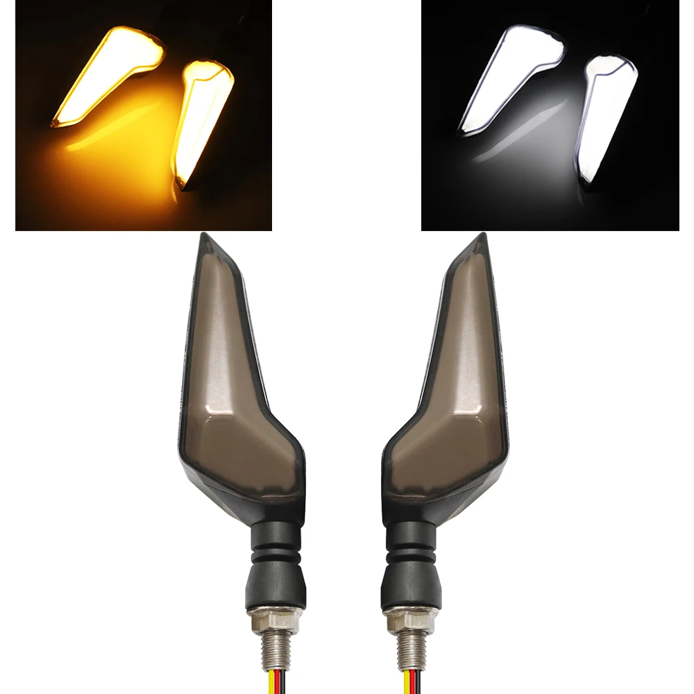 

Motorcycle LED Turn Signals 10mm Blinker Indicator Lamp Universal For Yamaha Tenere YBR125 BMW R Nine T Honda Grom CB650R Rebel