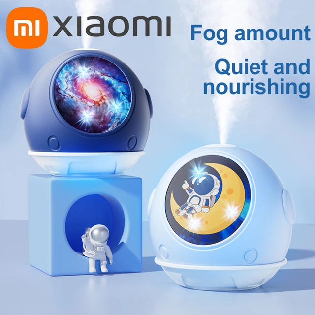 Xiaomi Home Portable Office Desktop USB Astronaut Space Capsule Air Humidifier Diffuser With Colorful Led Light Christmas Gift