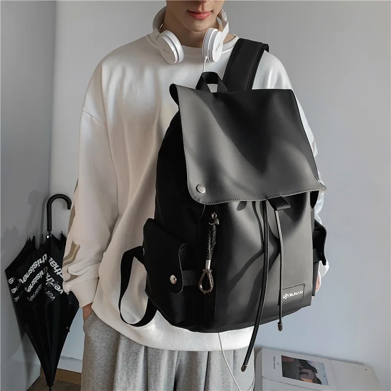 

Cool Men and Women Backpack Waterproof Locomotive Large Capacity Cover Student Bag New Backpacks
