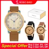 Men's Watches BOBO BIRD Bamboo Wood Casual Wrist Watch for Men Gift Box Packing Customized Dropshipping 1