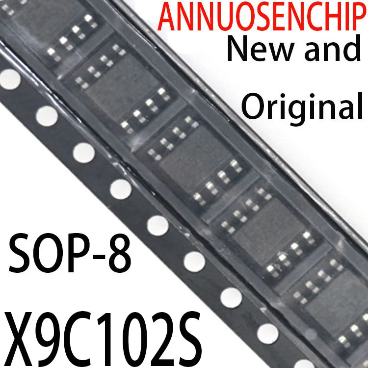 

10PCS New and Original SOP8 X9C102 SOP-8 Original New In Stock IC chip X9C102S