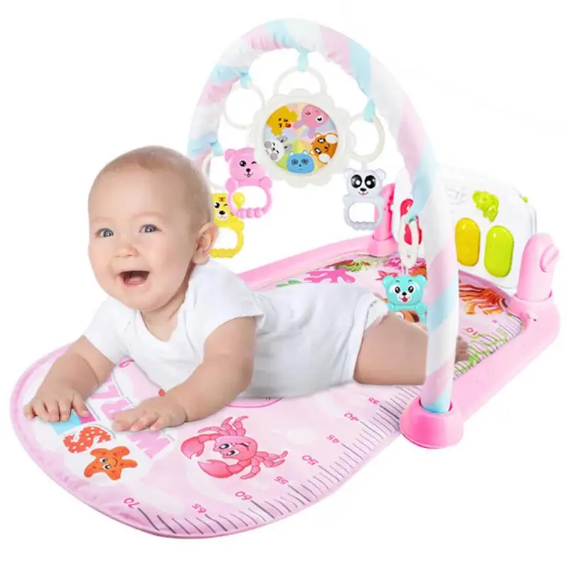 

Musical Activity Mats For Baby Soft Baby Gym Equipment Pedal Piano Toy Funny Play Piano Gym Baby Fitness Music Toys For Sensory