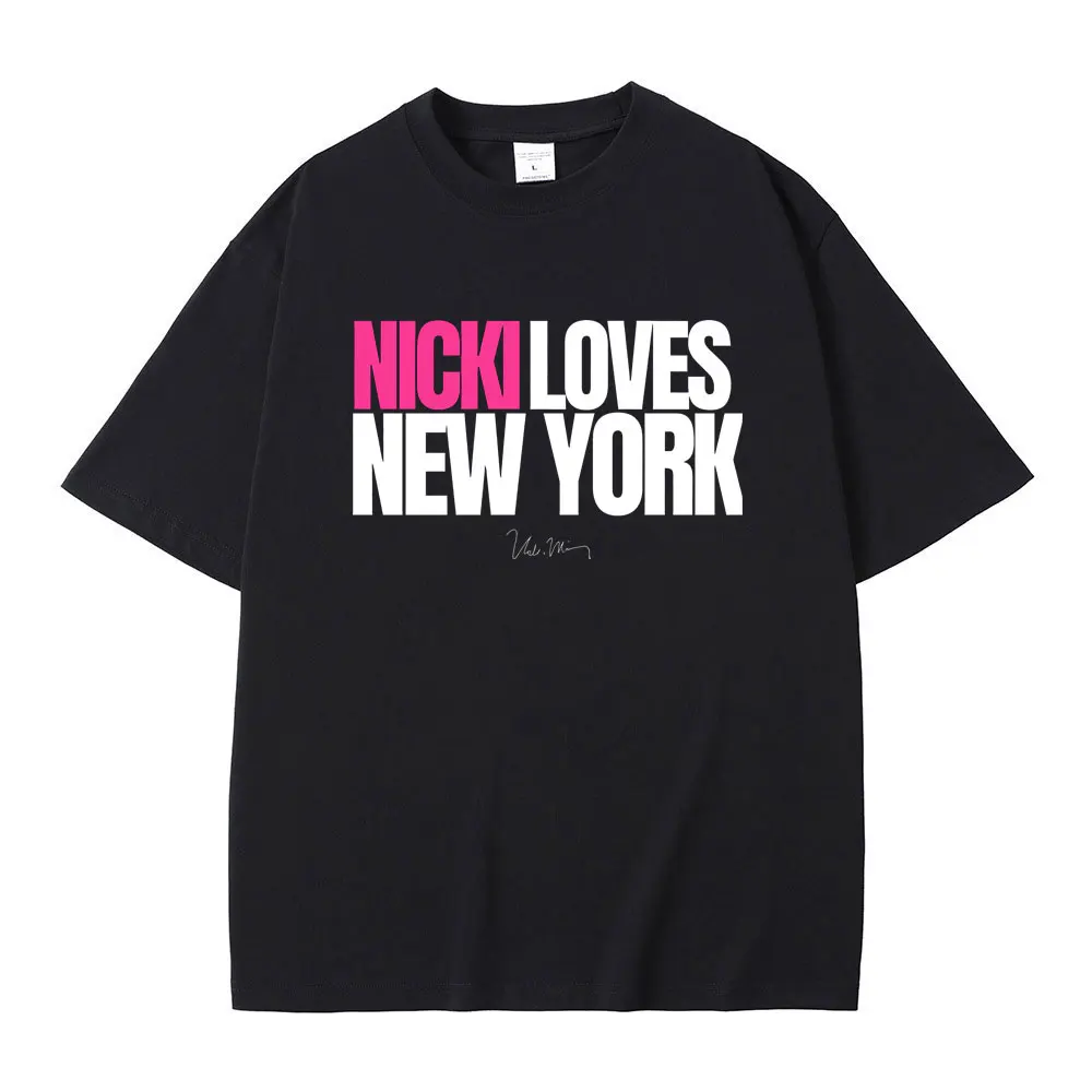 

Nicki Minaj GAG CITY Pink Friday 2 Tour 2024 Print T-shirt Men Women Summer Fashion Oversized Streetwear Male Hip Hop T Shirts