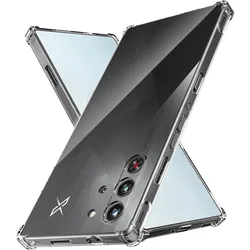 Shockproof Protective Case with Four - Corner Bumper Guard for ZTE nubia RedMagic 9 Pro+ (Transparent)