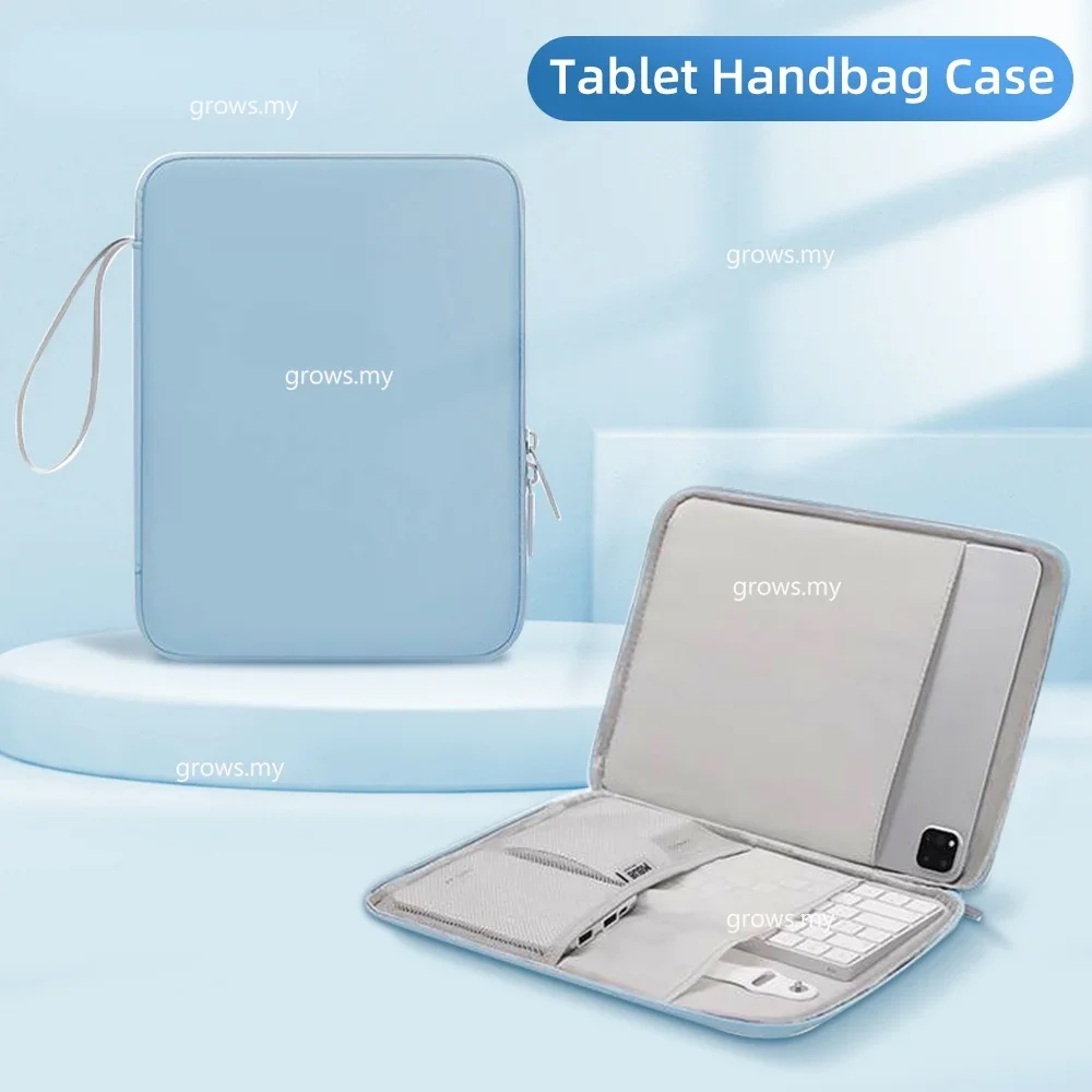 

Tablet Handbag For Realme Pad 2 11.5" Case for Realme Pad X/ Pad 10.4" RMP2102 Mini 8.7" Sleeve Shockproof Pouch Multi Pockets