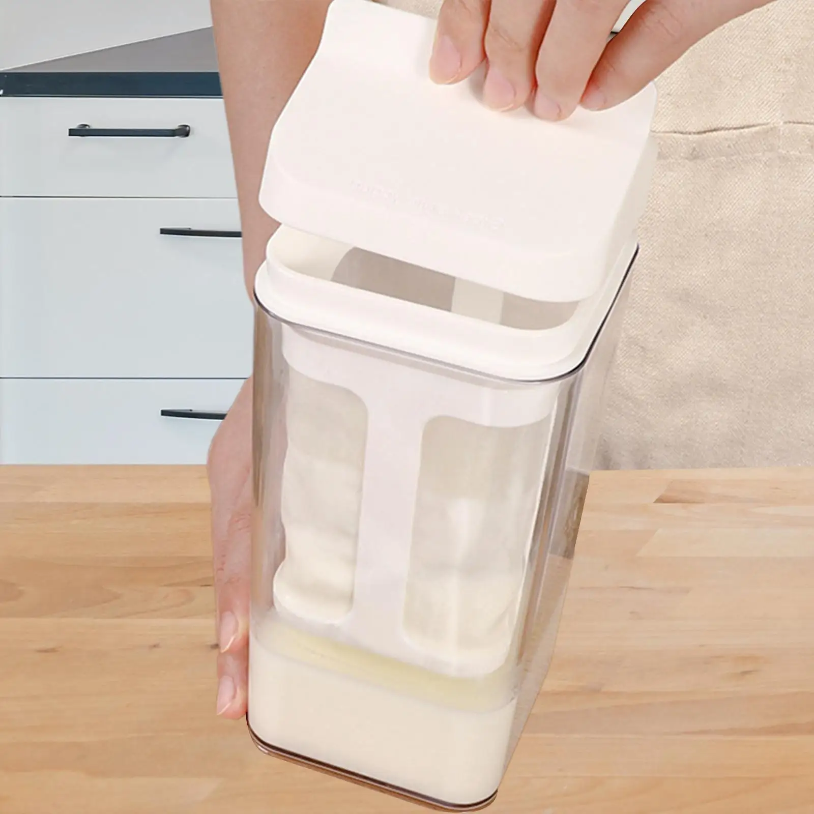 Yogurt Filter Strainer Separator Kitchen Gadgets Cheese Maker Portable Washable Homemade Food Strainer Lightweight Yogurt Maker 6