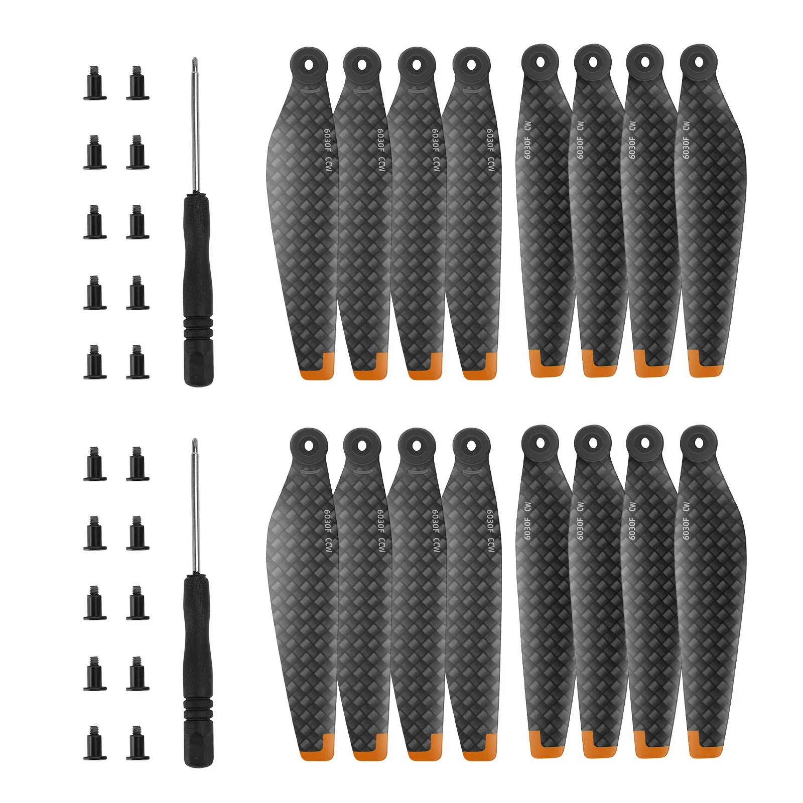 Copy 6030F Drone Parts Folding Carbon Fiber Propeller CW CCW Propellers For DJI Mini 3 Drone Repair Paddle Wings Accessories